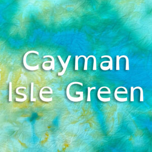 Cayman Isle Green Dye