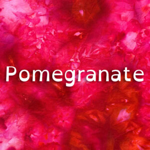 Pomegranate Dye