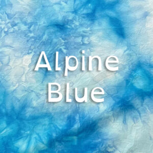 Alpine Blue Dye