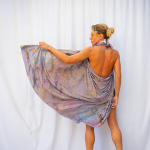 Charcoal Drape Shawl